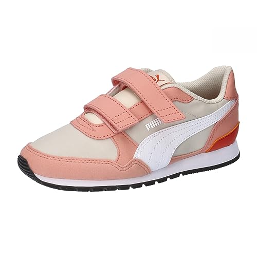 PUMA St Runner V3 Nl V Ps Sneaker, Alpine Snow White Poppy Pink, 34 EU von PUMA