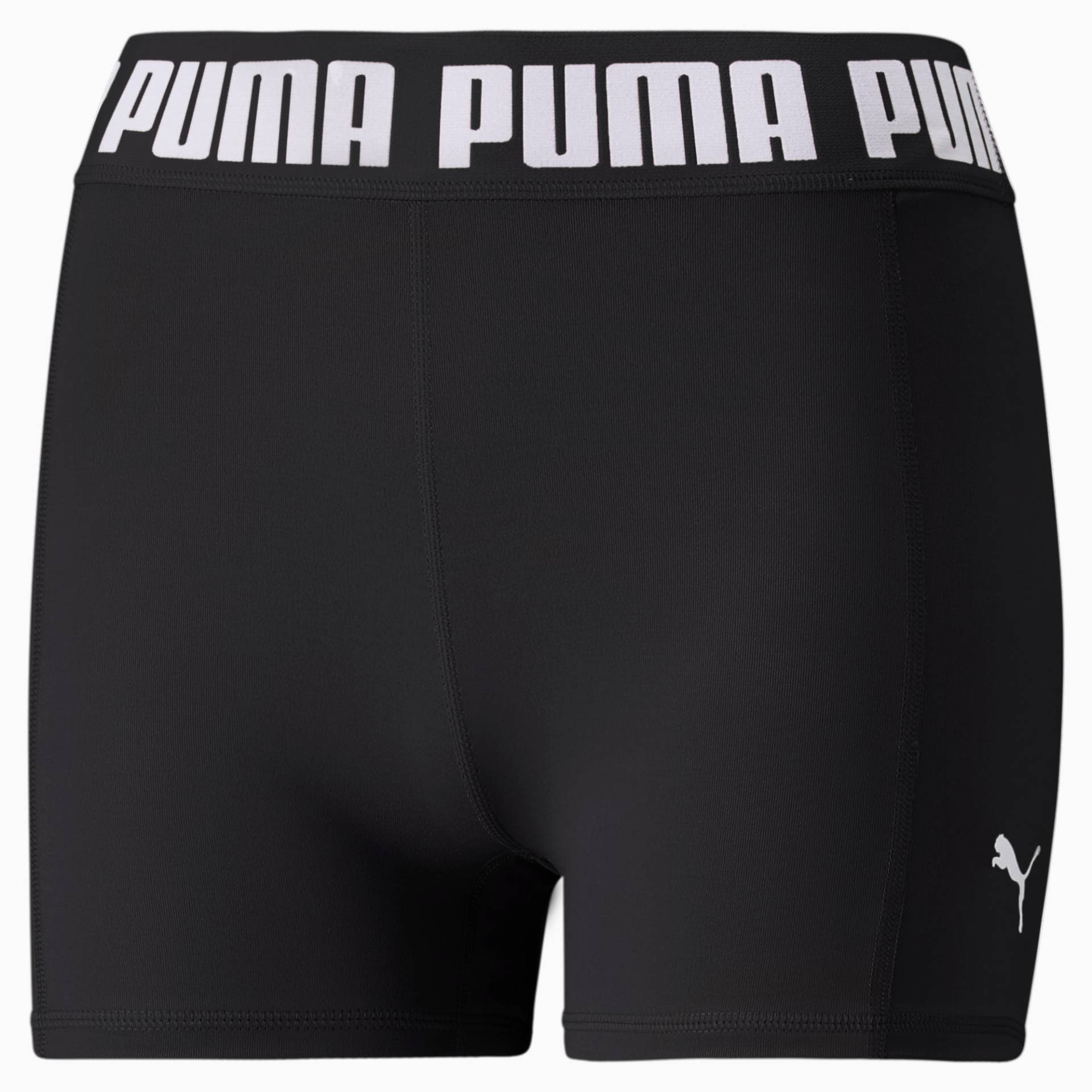 TRAIN PUMA STRONG Enge Trainingsshorts Damen, Schwarz, Größe: M, Kleidung von PUMA