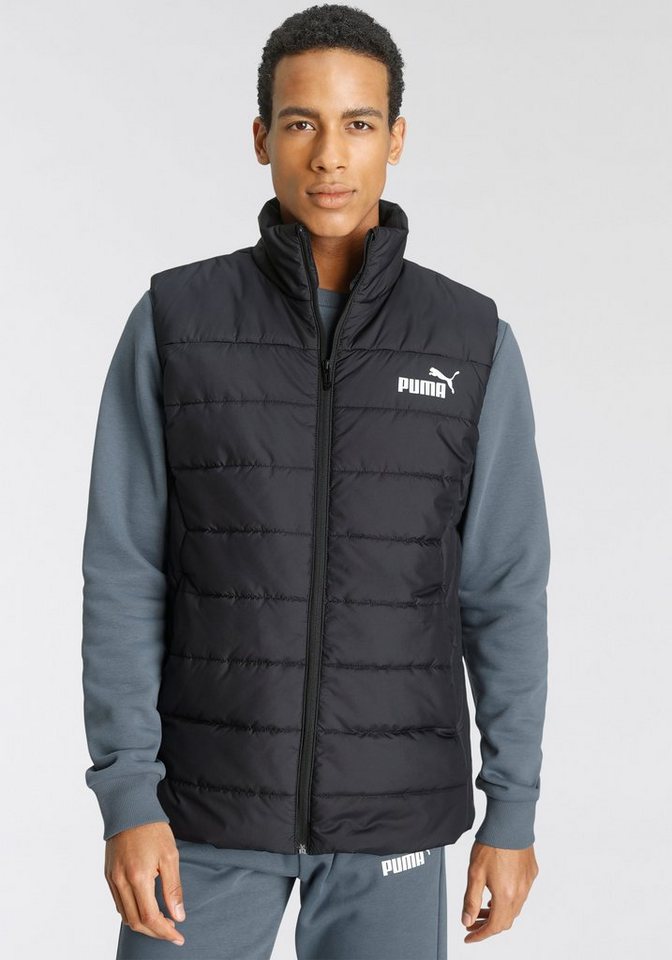 PUMA Steppweste ESS PADDED VEST mit wattierter Füllung, wasserabweisendes Gewebe, atmungsaktiv von PUMA
