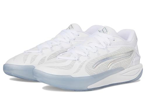 PUMA Stewie Basketballschuhe für Damen, Weiss/opulenter Garten, 41 EU von PUMA