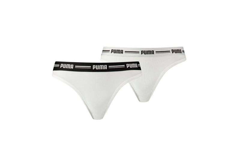 PUMA String Damen String 2er Pack Baumwolle (Packung, 2er Pack) von PUMA