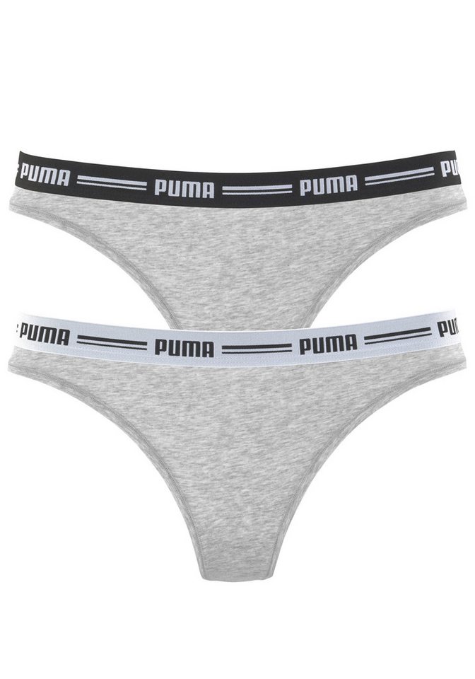 PUMA String Iconic (Packung, 2er-Pack) mit weichem Logobündchen von PUMA