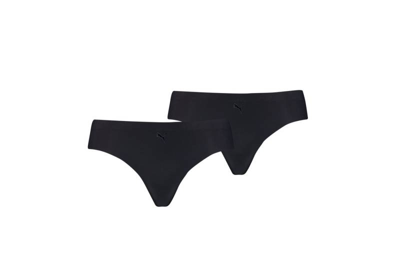 PUMA String PUMA WOMEN SEAMLESS STRING 2P HANG (2er Pack) Mit extra flachen Kanten von PUMA