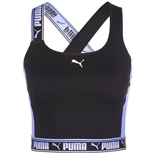 PUMA Strong Fashion Branding Tanktop Damen schwarz/Flieder, S von PUMA