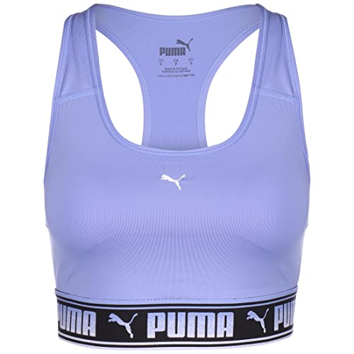 PUMA Strong Sport-BH Damen lila/schwarz, M von PUMA