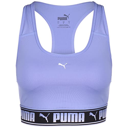 PUMA Strong Sport-BH Damen lila/schwarz, S von PUMA