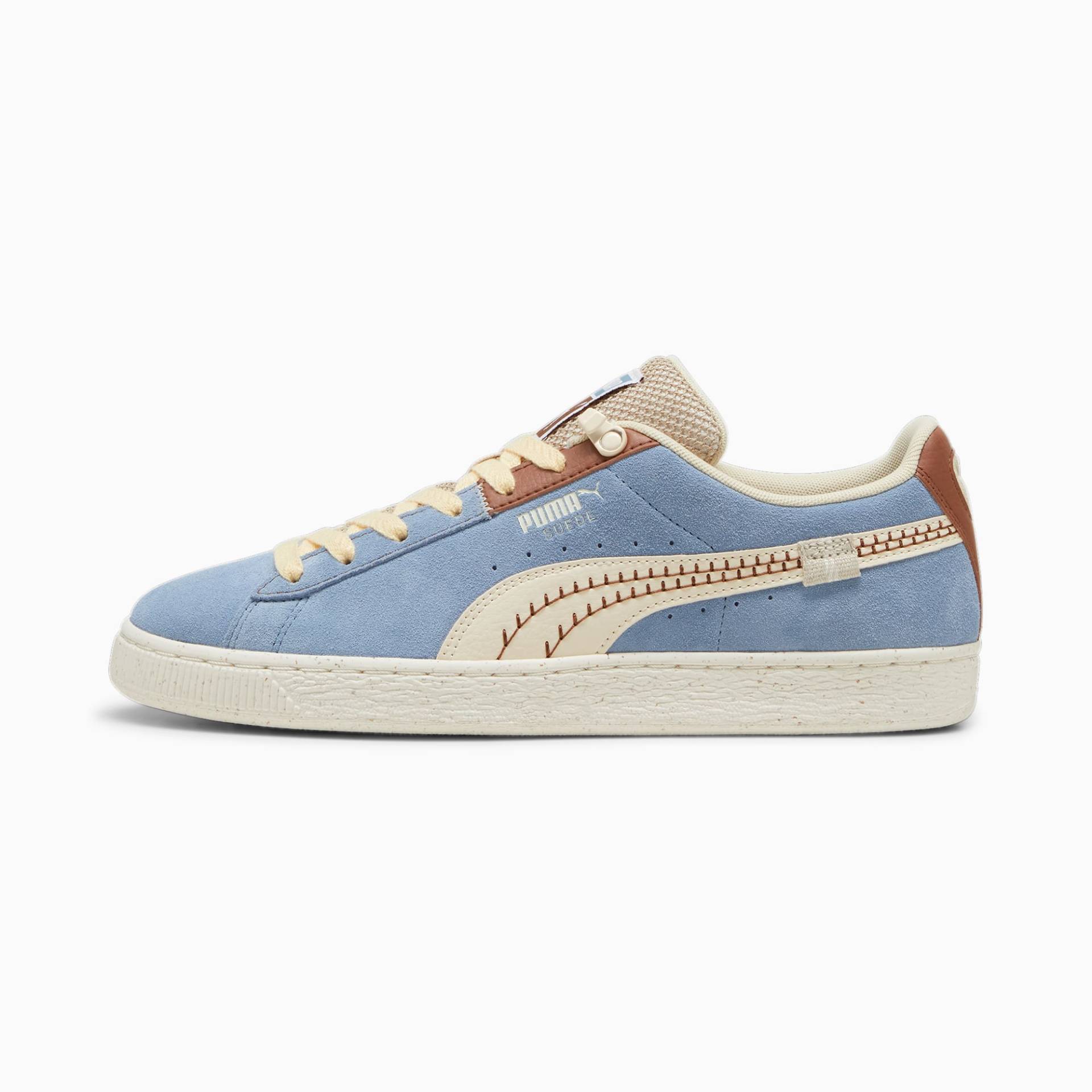 PUMA Suede Expedition Sneakers Schuhe Für Herren, Blau/Braun, Größe: 41, Schuhe von PUMA