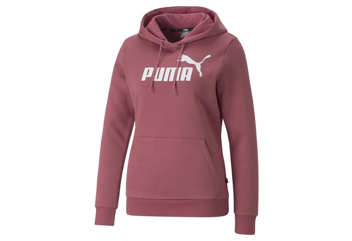 PUMA Sweater Damen Pullover - ESS Logo Hoodie FL, Rundhals von PUMA