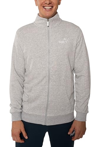 PUMA Sweatjacke Herren ohne Kapuze, Sportjacke, Trainingsjacke, Statement Deluxe Edition, Hellgrau, Größe M PUMA Sweatjacke Herren ohne Kapuze, Sportjacke, Trainingsjacke, Statement Deluxe Edition, Hellgrau, Größe M von PUMA