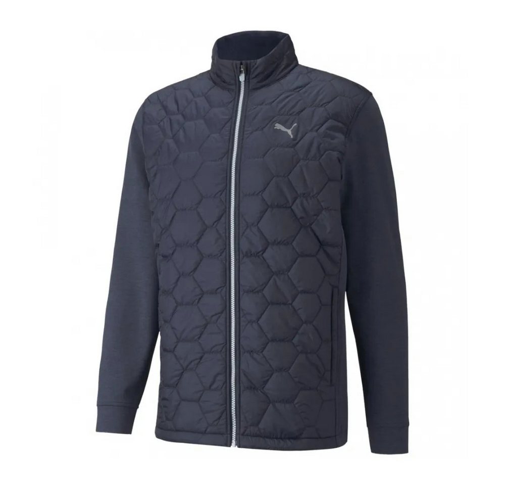PUMA Sweatjacke Puma Golf Jacke Cloudspun Warm-Thermo Dunkelblau Herren von PUMA