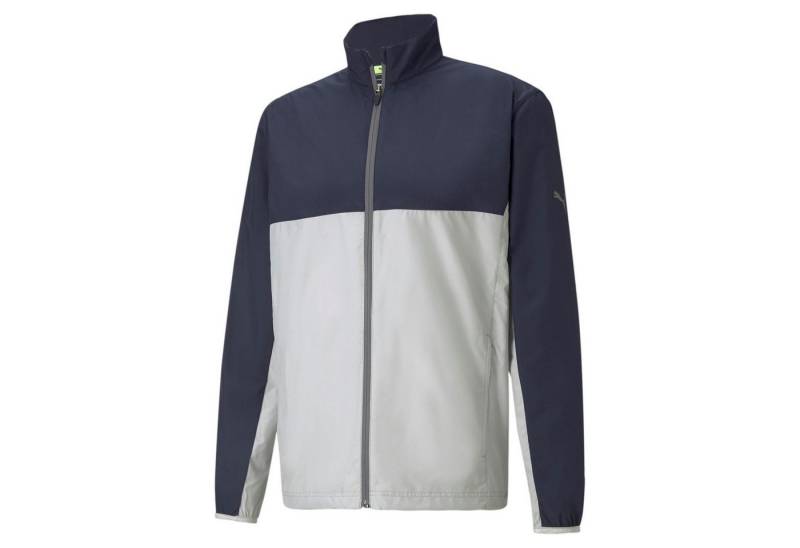 PUMA Sweatjacke Puma Golf Jacke First Mile Navy/Grau Junior von PUMA