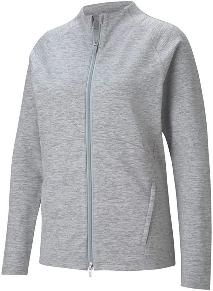 PUMA Poloshirt Puma Golf Jacke Cloudspun Full Zip Grau Damen von PUMA
