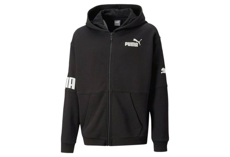 PUMA Sweatjacke Puma Jungen Sweatjacke Power Full-Zip Hoodie TR 673229 von PUMA