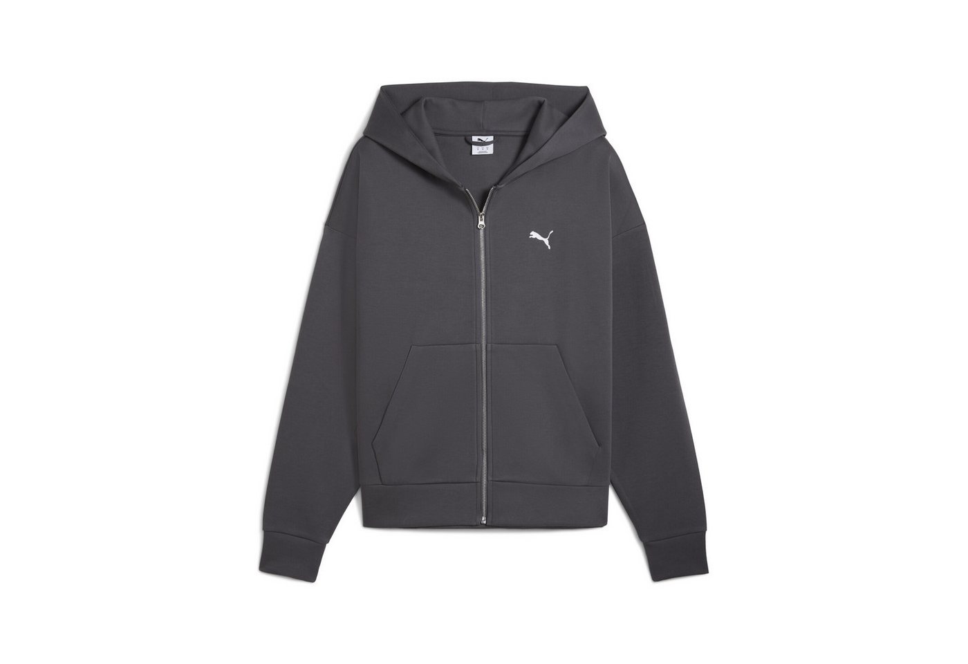 PUMA Sweatjacke Wardrobe Essentials Boxy Kapuzenjacke Herren von PUMA