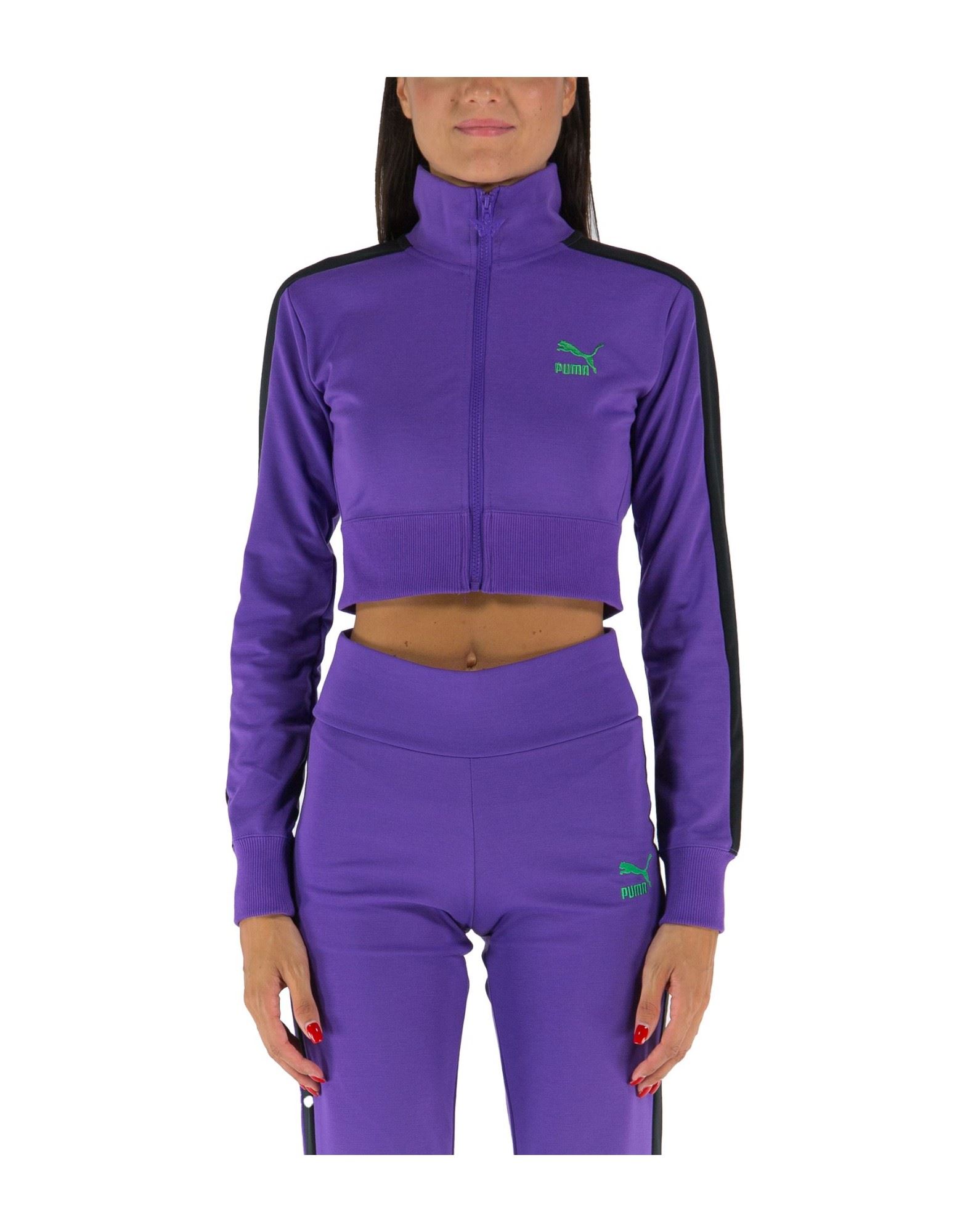 PUMA Sweatshirt Damen Violett von PUMA