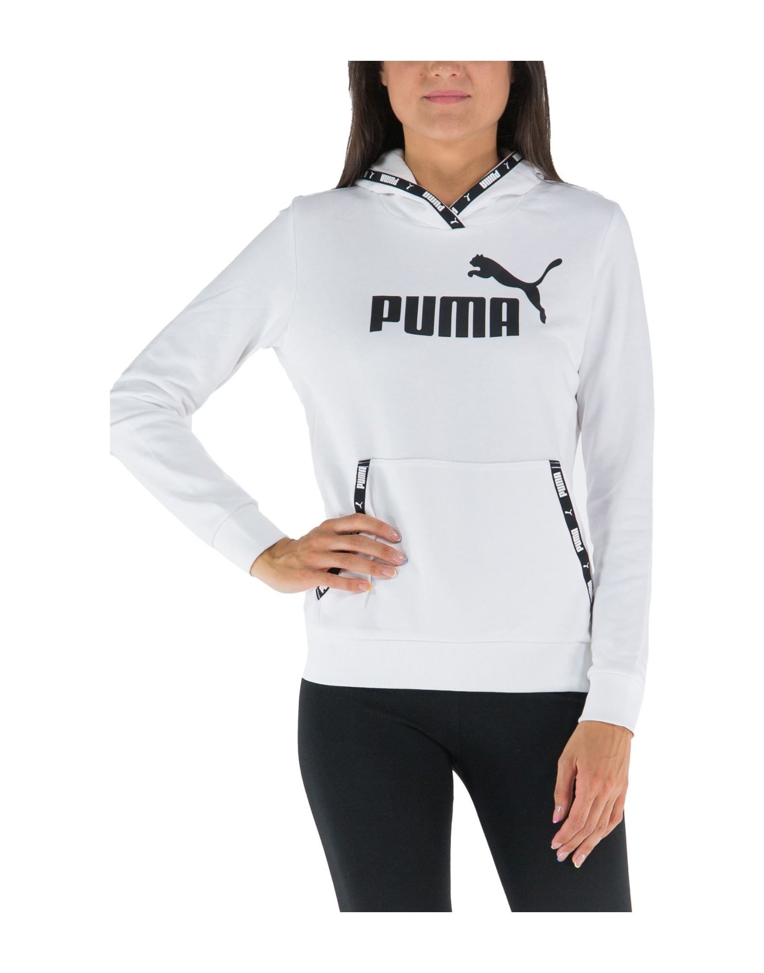 PUMA Sweatshirt Damen Weiß von PUMA