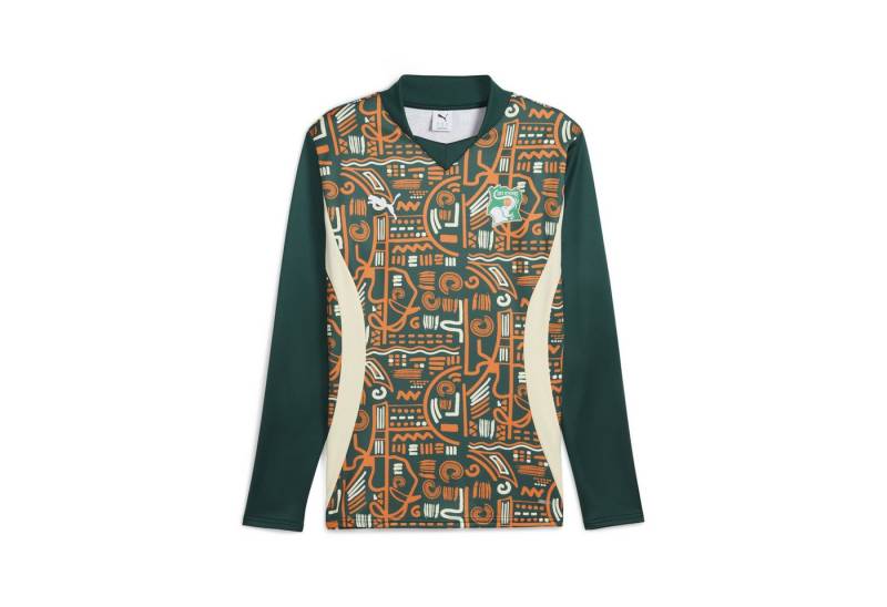 PUMA Sweatshirt Elfenbeinküste 2025 Pre-match Langarm-Sweatshirt Herren von PUMA