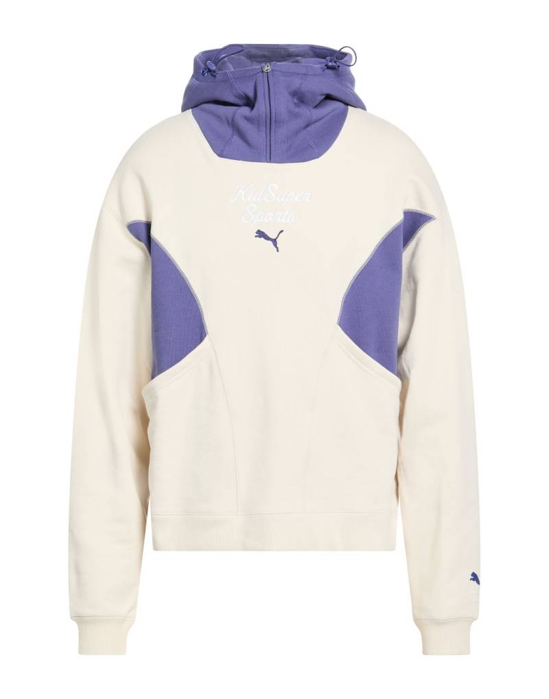 PUMA Sweatshirt Herren Cremeweiß von PUMA