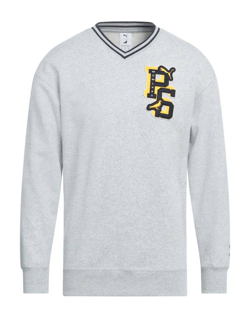 PUMA Sweatshirt Herren Hellgrau von PUMA