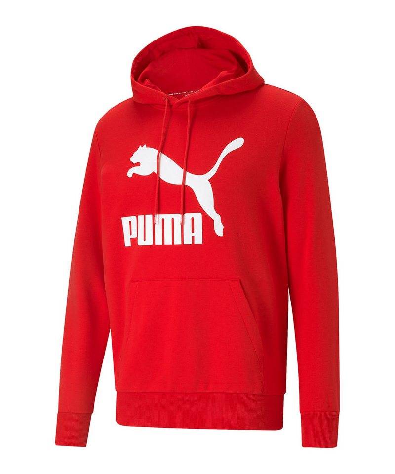 PUMA Sweatshirt PUMA Classics Logo Hoody Herren Baumwolle von PUMA