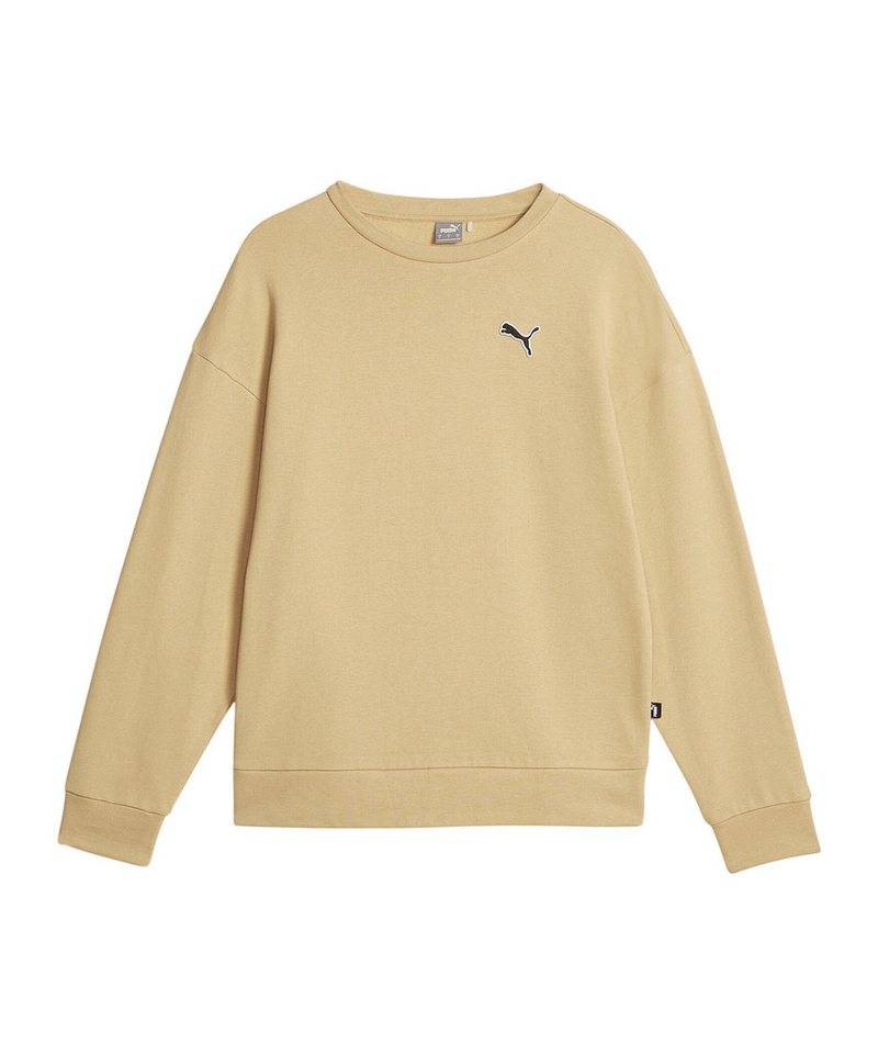 PUMA Sweatshirt PUMA Essentials Crew Fleece Sweatshirt Damen Damen Baumwolle von PUMA
