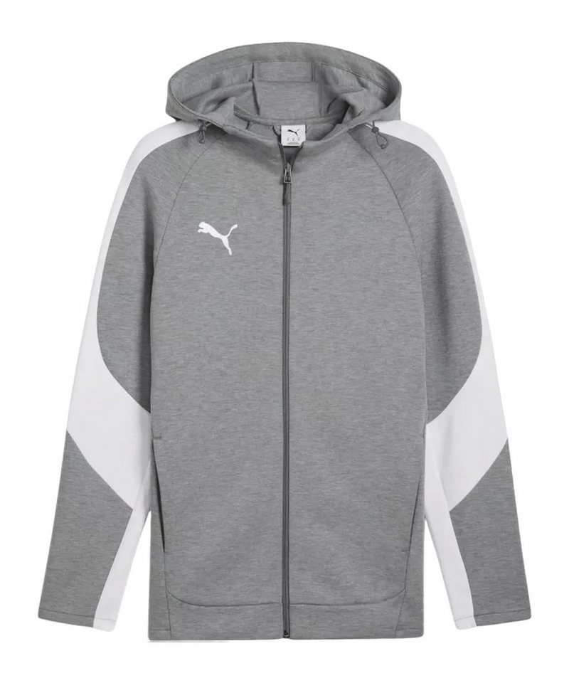 PUMA Sweatshirt PUMA teamEVOSTRIPE Kapuzenjacke Kapuzenjacken Baumwolle von PUMA