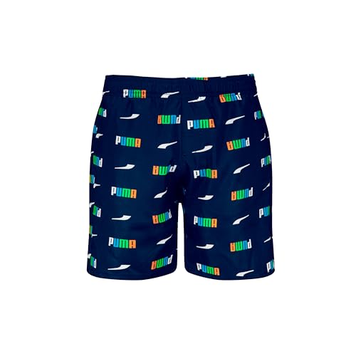 Puma Kinder Shorts Badebekleidung, Marineblau, 140 von PUMA