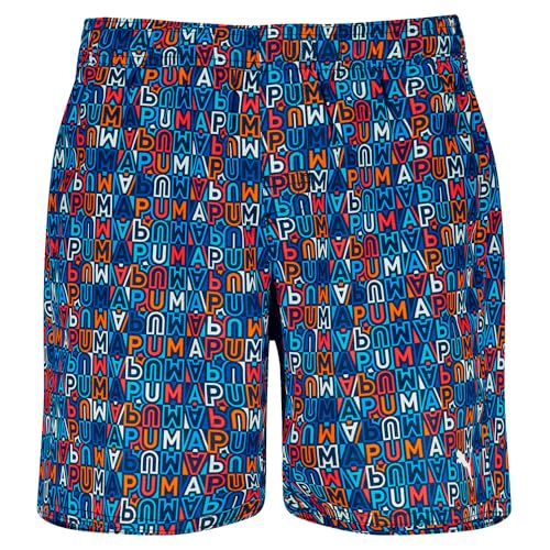 PUMA Swim Boys Printed MID Shorts 1P von PUMA