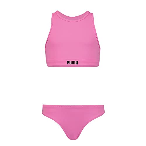 Puma Kinder Bikini Set Badebekleidung, Purpur, 152 von PUMA