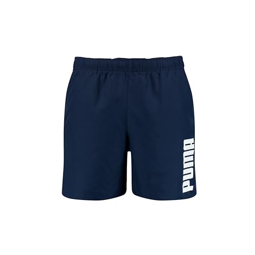 PUMA Herren Mid Length Swim Trunks, Navy, XXL EU von PUMA