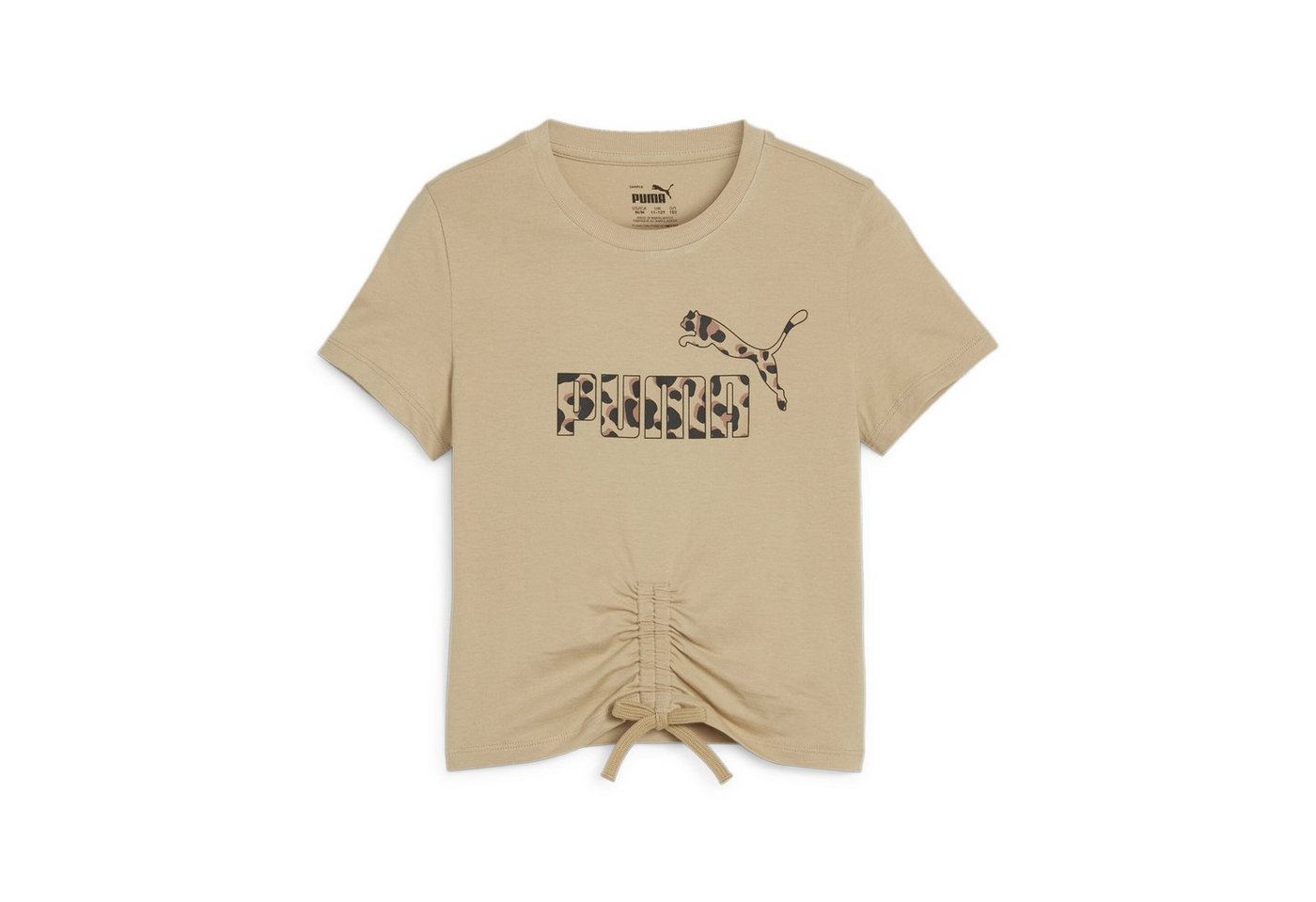 PUMA T-Shirt ESS+ ANIMAL Knotted T-Shirt Mädchen von PUMA