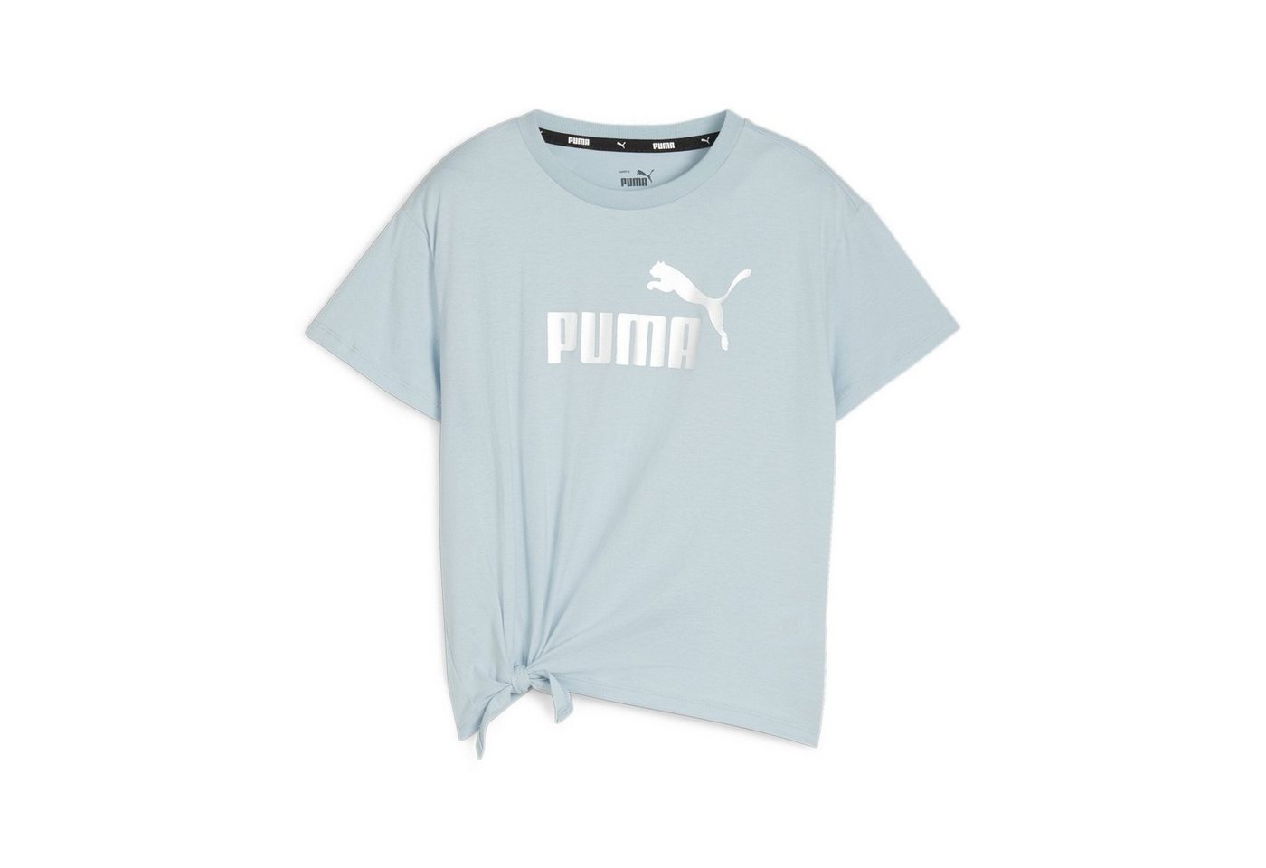 PUMA T-Shirt Essentials+ Logo T-Shirt aus Strick Jugendliche von PUMA