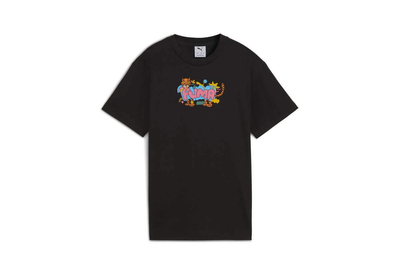 PUMA T-Shirt Graphic Leopard T-Shirt Mädchen von PUMA