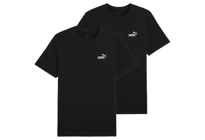 PUMA T-Shirt Herren T-Shirt 2er Pack Baumwolle (Packung, 2er Pack) von PUMA