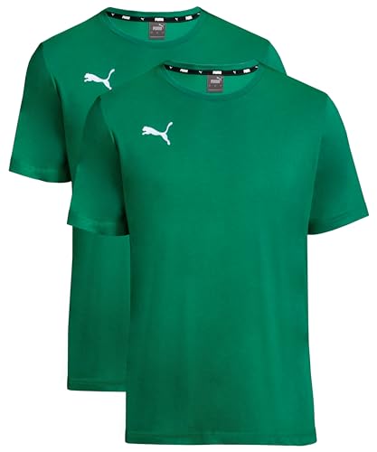 PUMA T-Shirt Kinder 2er Pack Doppelpack - Green - Gr. 116 von PUMA