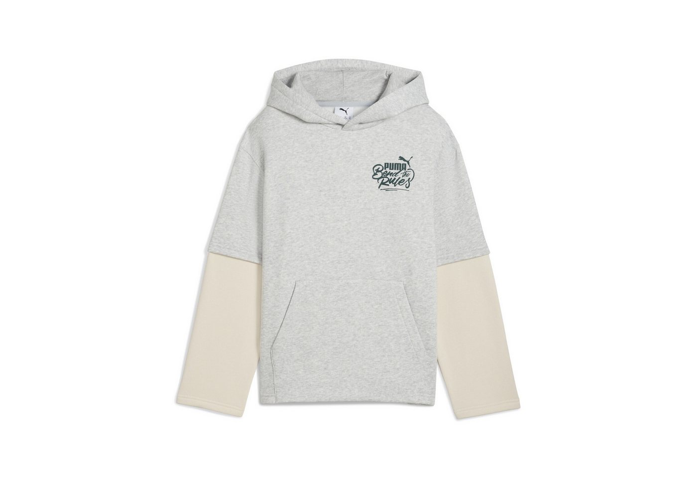 PUMA T-Shirt MID90s Layered Hoodie Jungen von PUMA