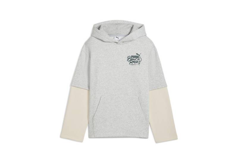 PUMA T-Shirt MID90s Layered Hoodie Jungen von PUMA