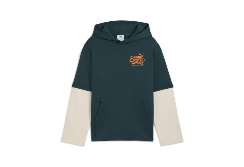 PUMA T-Shirt MID90s Layered Hoodie Jungen von PUMA