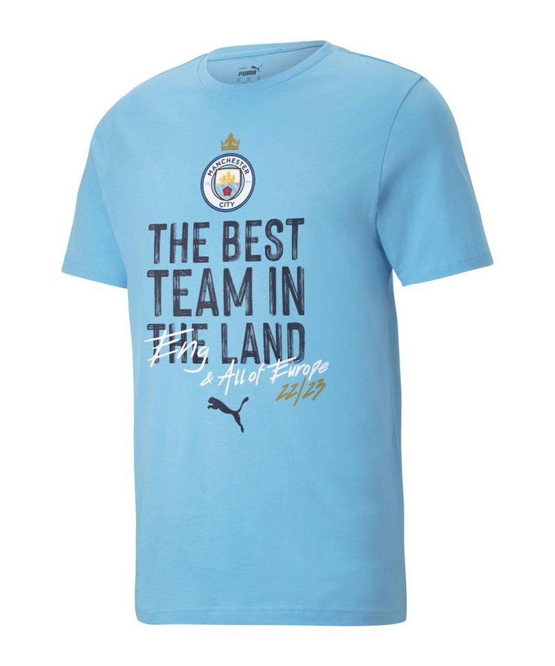 PUMA T-Shirt Manchester City Champions League-Sieger T-Shirt 23 default von PUMA