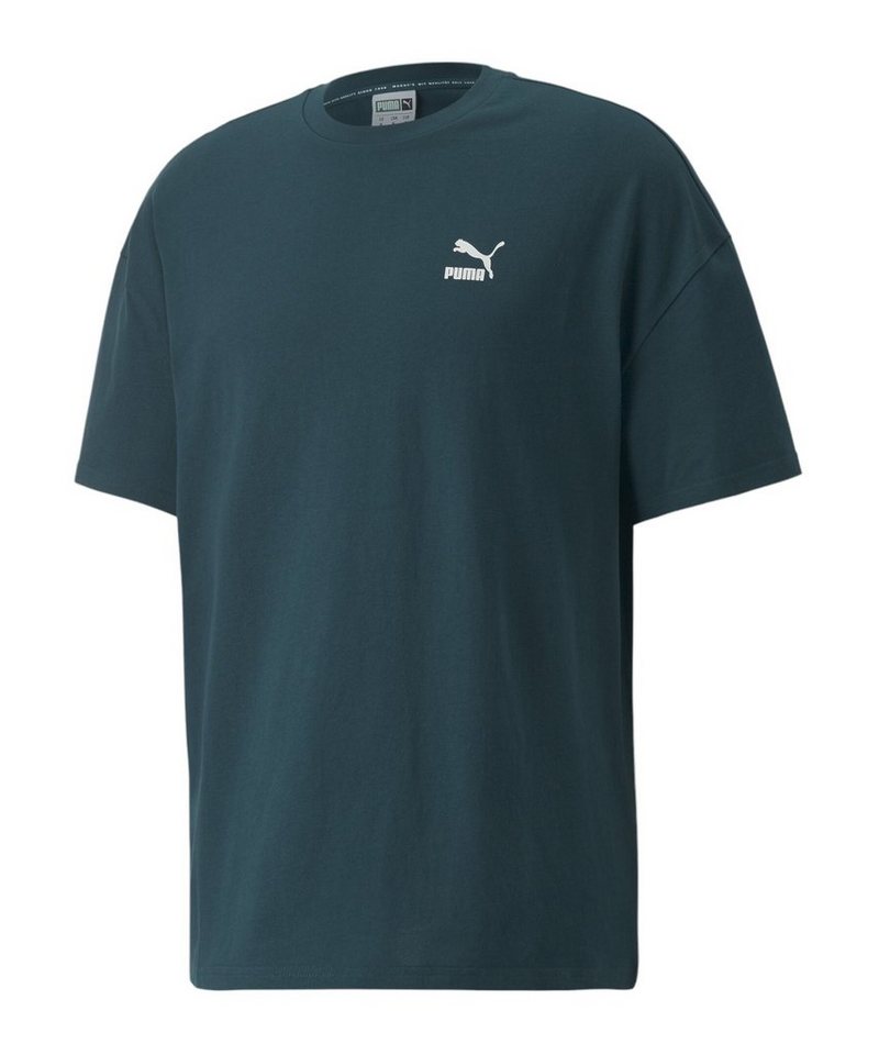 PUMA T-Shirt PUMA Classics Oversized T-Shirt Kurzarm-Shirts Baumwolle von PUMA
