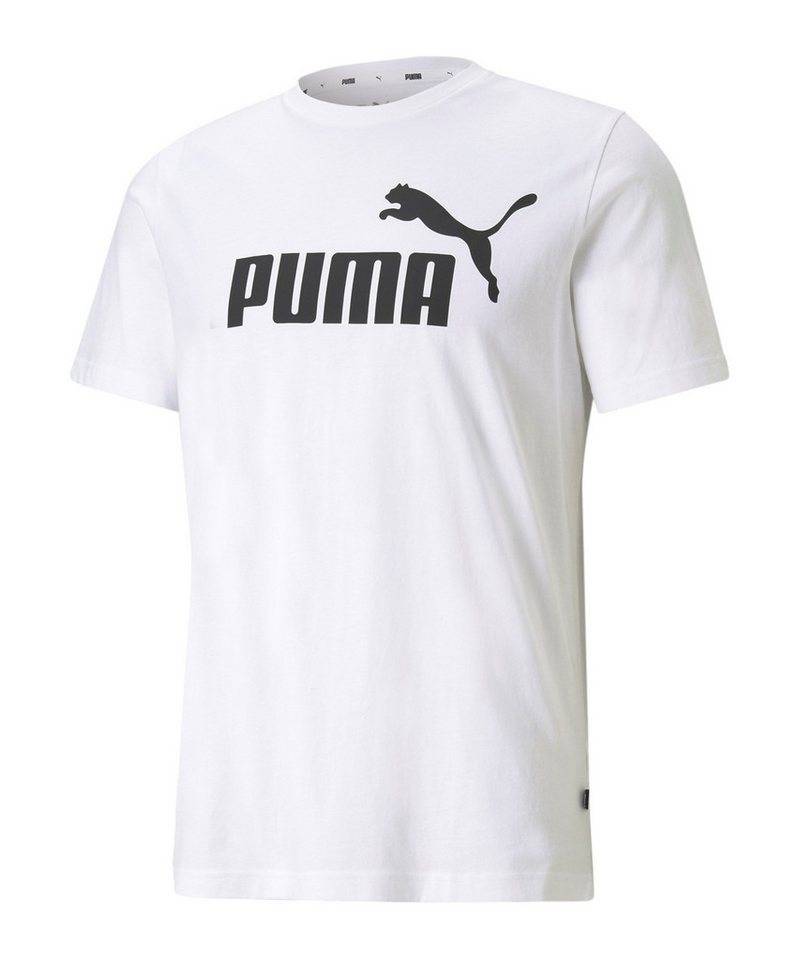 PUMA T-Shirt PUMA Essentials Logo T-Shirt Kurzarm-Shirts Herren Baumwolle von PUMA