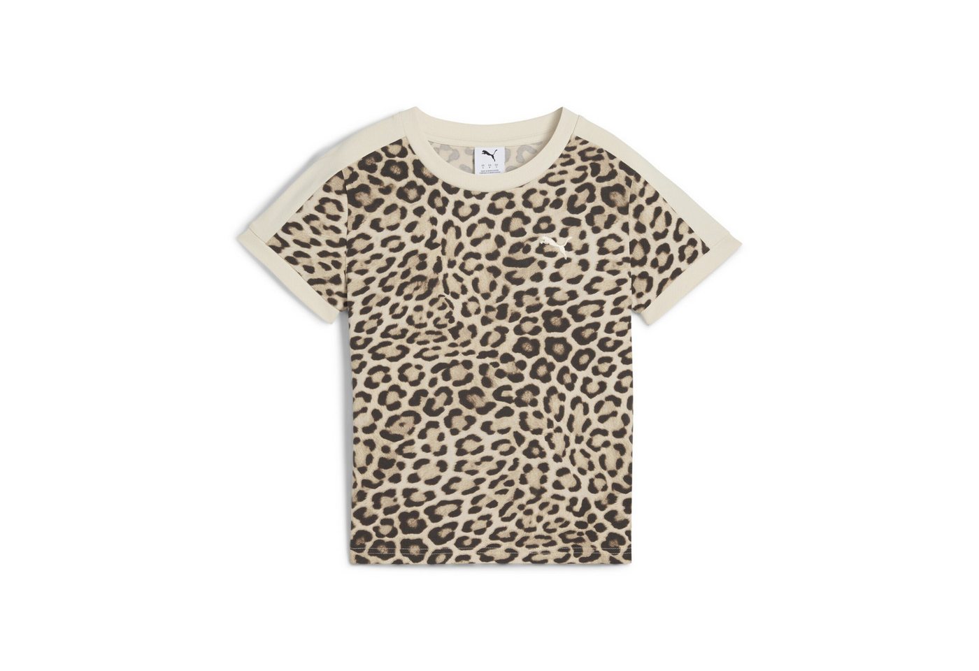 PUMA T-Shirt T7 Leo Luxe Slim T-Shirt Damen PUMA T-Shirt T7 Leo Luxe Slim T-Shirt Damen von PUMA