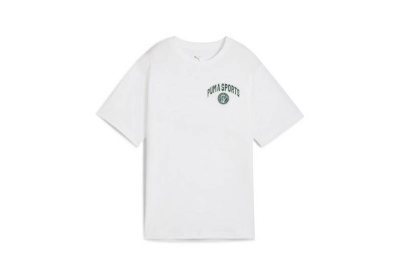 PUMA T-Shirt Wardrobe Essentials Sports Legacy Graphic Relaxed T-Shirt Damen von PUMA