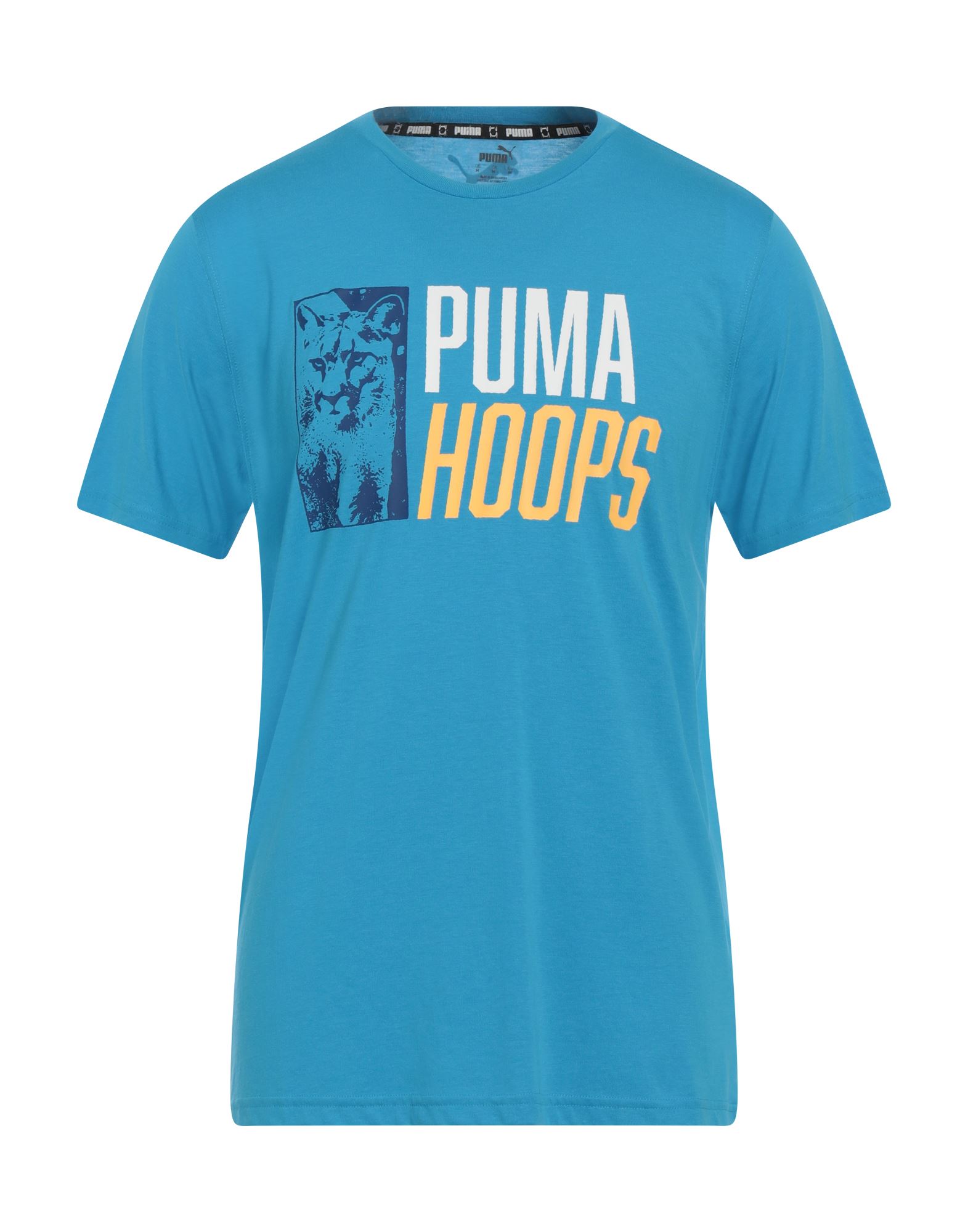 PUMA T-shirts Herren Azurblau von PUMA