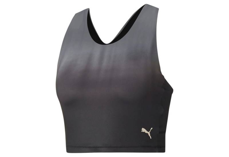 PUMA Tanktop Puma Damen Top STUDIO Ombre Rcrbck Crop Top 521061 von PUMA