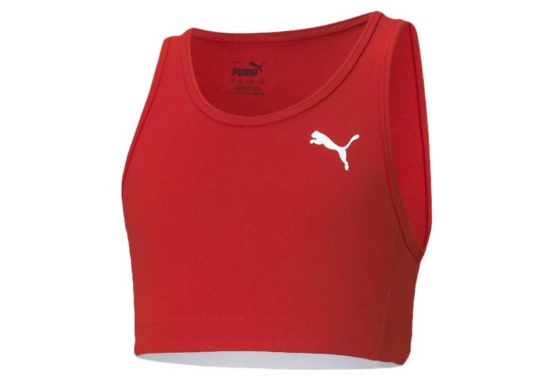 PUMA Tanktop Puma Mädchen Laufshirt Cross the Line Crop G Y 2.0 519674 von PUMA