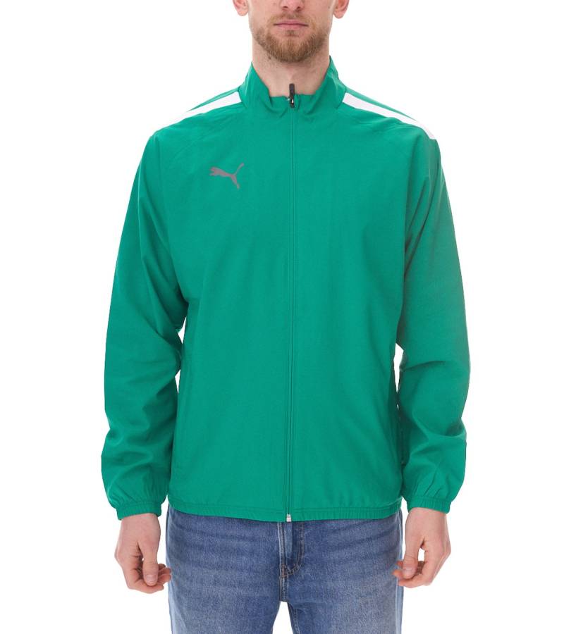 PUMA TeamLIGA Sideline Herren Trainings-Jacke atmungsaktive Sport-Jacke mit Drycell-Technologie 657259 05 Grün von PUMA