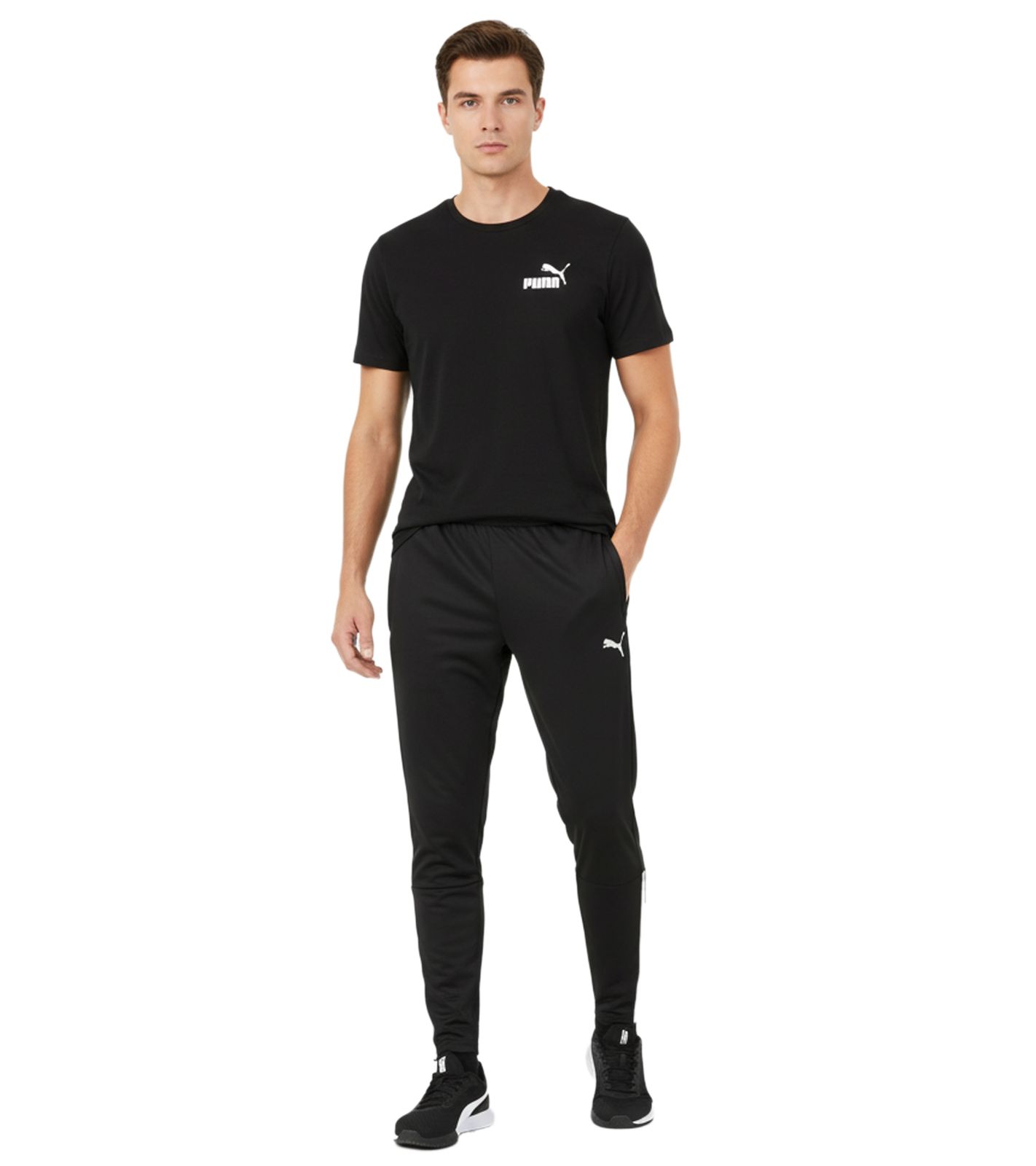 PUMA Teamliga Herren Jogging-Hose mit DryCell-Technologie Trainings-Hose Sport-Hose Fitness-Hose 657242 03 Schwarz von PUMA