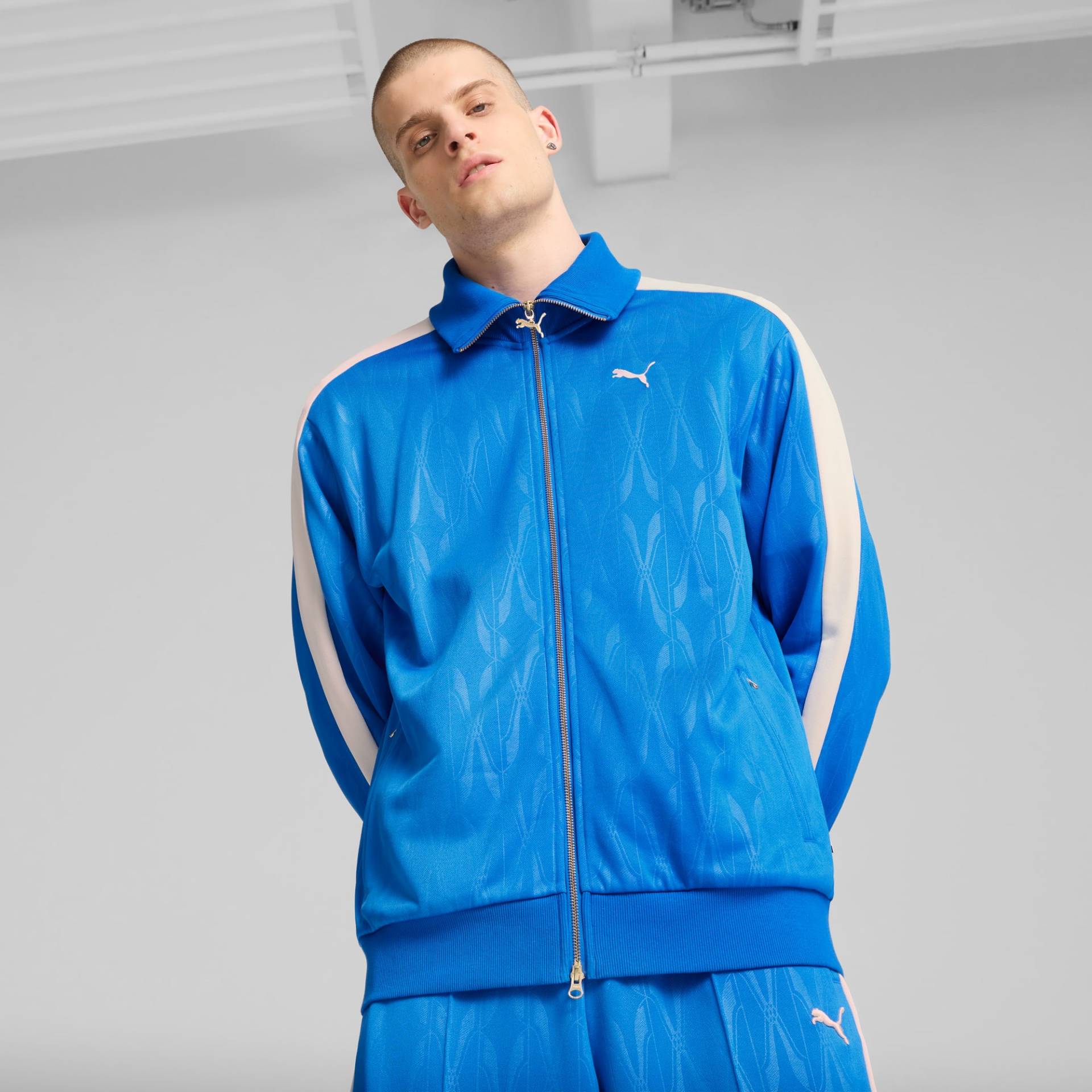 PUMA The NeverWorn IV T7 Jacke Herren, Blau, Größe: M, Kleidung von PUMA