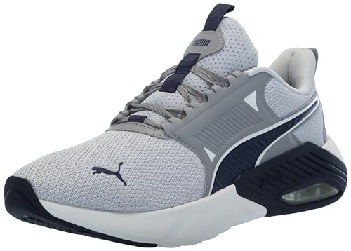 PUMA Training Shoes Herren X-Cell Nova Cross Trainingsschuhe, Cool Light Gray-Navy-Frosted Ivory, 43 EU, 42 PUMA Training Shoes Herren X-Cell Nova Cross Trainingsschuhe, Cool Light Gray-Navy-Frosted Ivory, 43 EU, 42 von PUMA